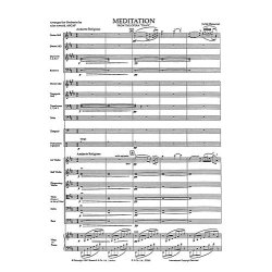 Massenet(Orch. Arnold): Meditation From Thais (Score And Parts)