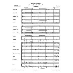 W.A. Mozart: Melodic Moments From Don Giovanni Orch (Ma) Sc/Pts