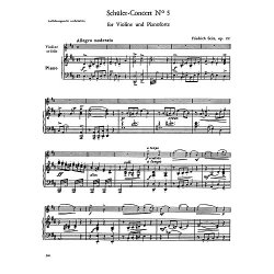 Friedrich Seitz: Schuler Concert In D No.5 Op.22 (Piano Score/Parts) - Cello Version