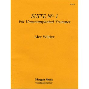 Wilder: Suite No.1 For Unaccompanied Trumpet