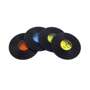 Silicone Record Coasters (4 Pack)