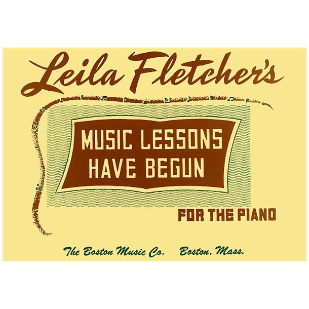 Music Lessons Have Begun