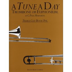 A Tune A Day For Trombone Or Euphonium Treble Clef Book One