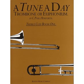 A Tune A Day For Trombone Or Euphonium Treble Clef Book One