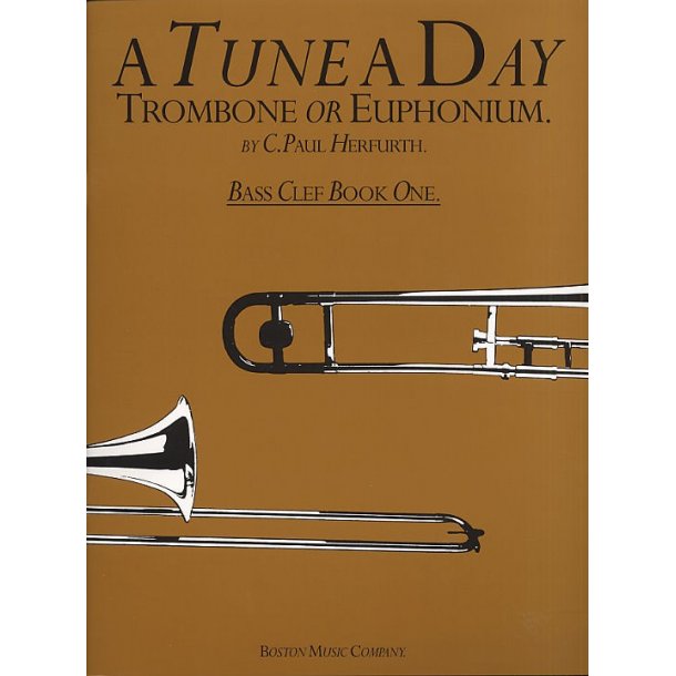 A Tune A Day For Trombone Or Euphonium Bass Clef Book One