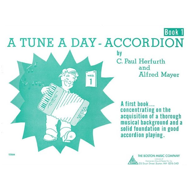 A Tune A Day For Accordion Book One