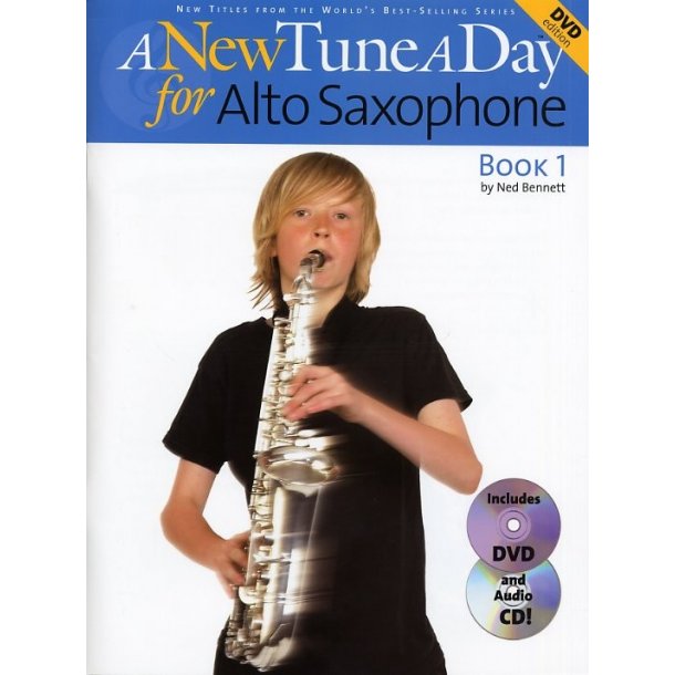 A New Tune A Day: Alto Saxophone - Book 1 (DVD Edition)