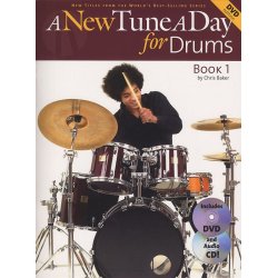 A New Tune A Day For Drums - Book One (Book, CD And DVD)