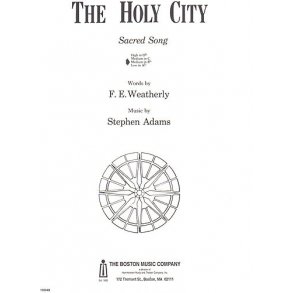 The Holy City Medium B Flat