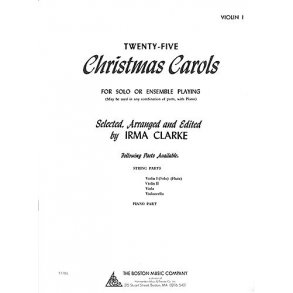 25 Christmas Carols - Violin 1