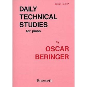 Oscar Beringer: Daily Technical Studies For Piano