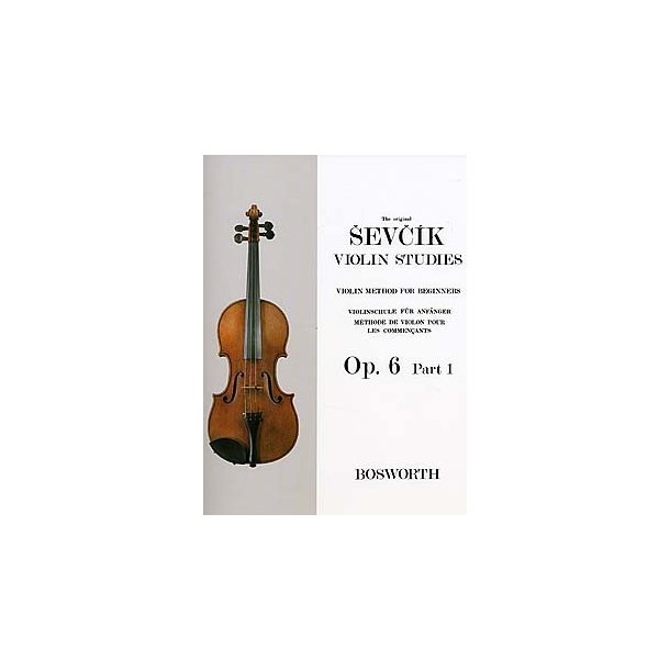Otakar Sevcik: Violin Studies - Violin Method For Beginners Op.6 Part 1