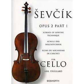 Sevcik Cello Studies: School Of Bowing Technique Part 1