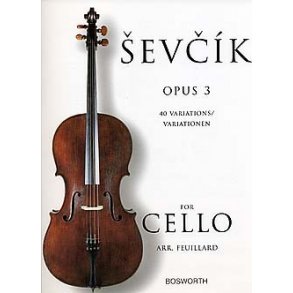 Otakar Sevcik: Cello Studies - 40 Variations Op.3