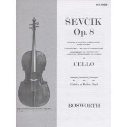 Sevcik Cello Studies: Changes Of Position And Preparatory Scale Studies Op.8