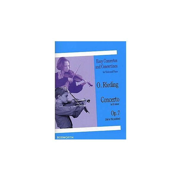 Oskar Rieding: Concerto In E Minor (Violin/Piano)