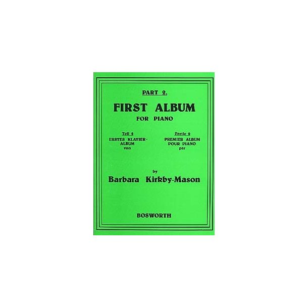 Barbara Kirkby-Mason: First Album For Piano Part 2