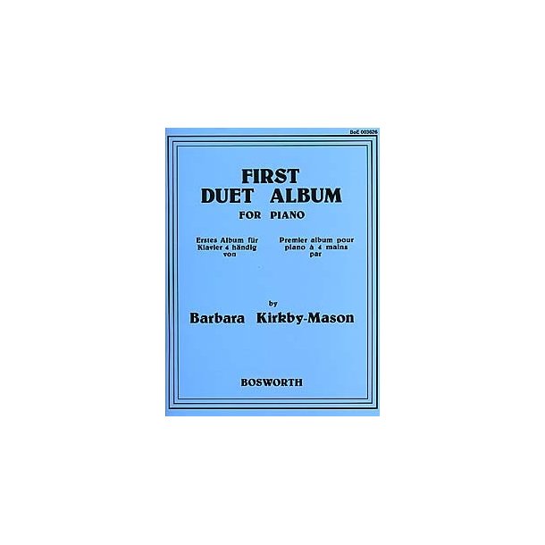 Barbara Kirkby-Mason: First Duet Album For Piano