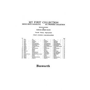 Kirkby-mason, B My First Collection Pf