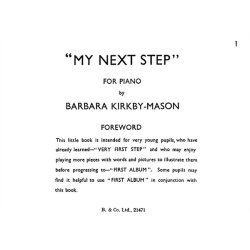 Kirkby-mason My Next Step Easy Pf