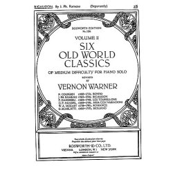 Six Old World Classics 2 Warner Pf