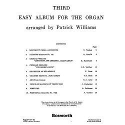 Williams: Third Easy Album For The Organ
