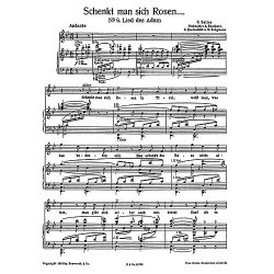 Carl Zeller: Schenkt Man Sich Rosen In Tirol (Voice/Piano)