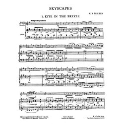 W. R. Pasfield: Skyscapes (Five Pieces For Flute And Piano)