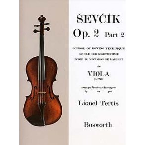 Sevcik Viola Studies: School Of Bowing Technique Part 2