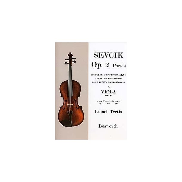Sevcik Viola Studies: School Of Bowing Technique Part 2