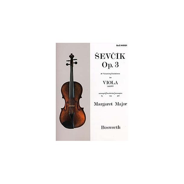 Sevcik Viola Studies: 40 Variations