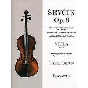 Sevcik Viola Studies: Changes Of Position And Preparatory Scale Studies