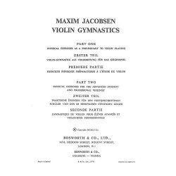M. Jacobsen: Violin Gymnastics - Physical Exercises