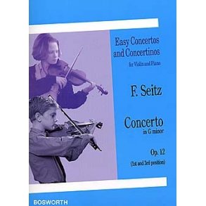 Friedrich Seitz: Concerto in G Minor For Violin And Piano Op.12