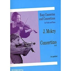 Jiri Mokry: Concertino in G (Violin/Piano)