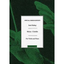 Jeno Hubay: Rosza Czardas For Violin And Piano
