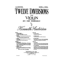 Anderson, K Twelve Diversions Bk2 Vla/Pf