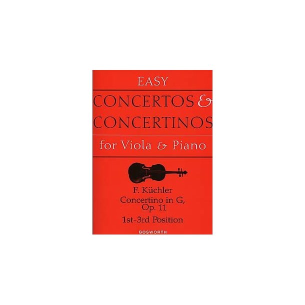 Ferdinand Kuchler: Concertino in G Op.11 (Viola/Piano)