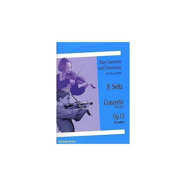 Friedrich Seitz: Violin Concerto No.2 in G Op.13 (Violin/Piano)