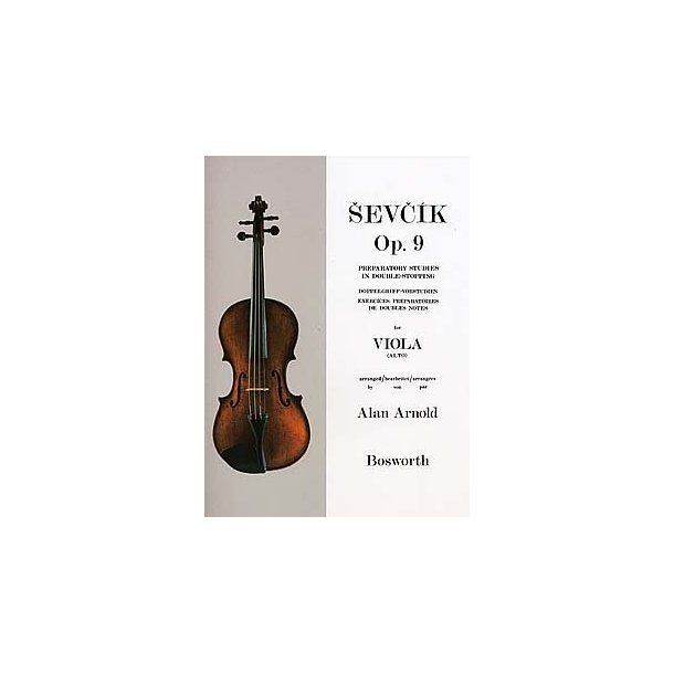 Sevcik Viola Studies: Preparatory Studies In Double-Stopping Op.9