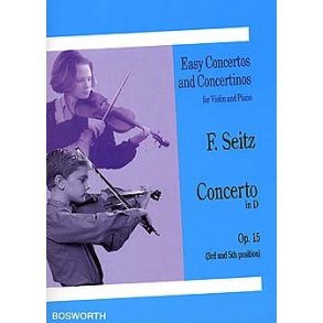 Friedrich Seitz: Concerto In D For Violin And Piano Op.15