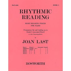 Joan Last: Rhythmic Reading (Sight Reading Pieces) Book 1 Grade 1