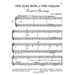 C. Arnold: Ten Easy Duos