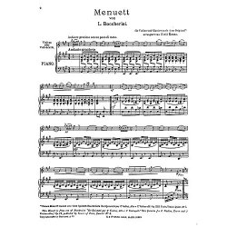 Luigi Boccherini: Minuet (Violin/Piano)