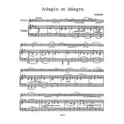 Arcangelo Corelli: Adagio And Allegro (Violin/Piano)
