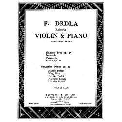 Franz Drdla: Hungarian Dances Op.30 No.5 'Kalvesai Emlek'