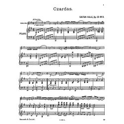 Hille Czardas Op.23/3 Vln/Pf