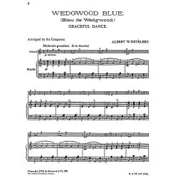 Albert Ketelbey: Wedgwood Blue (Violin/Piano)