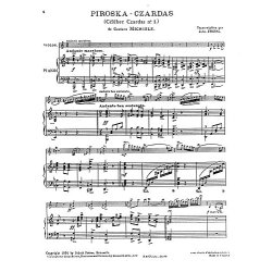 Michelis, G Piroschka-czardas No.1 Vln/Pf