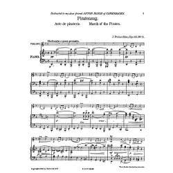 Johannes Palaschko: March Of The Pirates Op.65 No.5 (Violin/Piano)